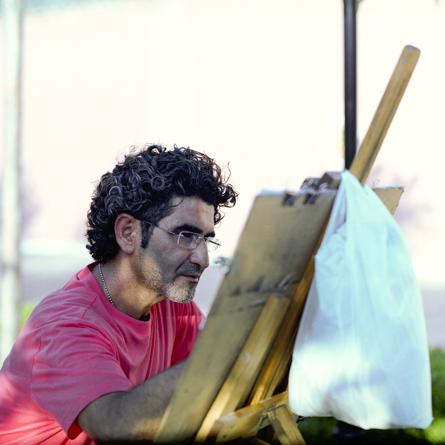 Artist (Istanbul, Turkey) Pentacon Six TL, Carl Zeiss Jena Biometar 120mm f/2.8, Fujicolor Pro 160NS, Canoscan 9900F