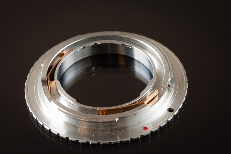 Exakta to EOS adapter (body side)