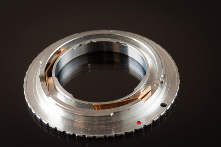 Exakta to EOS adapter (body side)