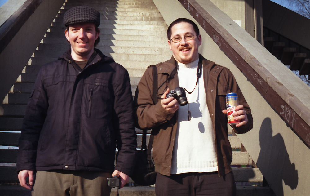 Lord Percy and Magni (Miskolc 2010) Fed 5, Industar 55mm f/2.8 N-61 L/D