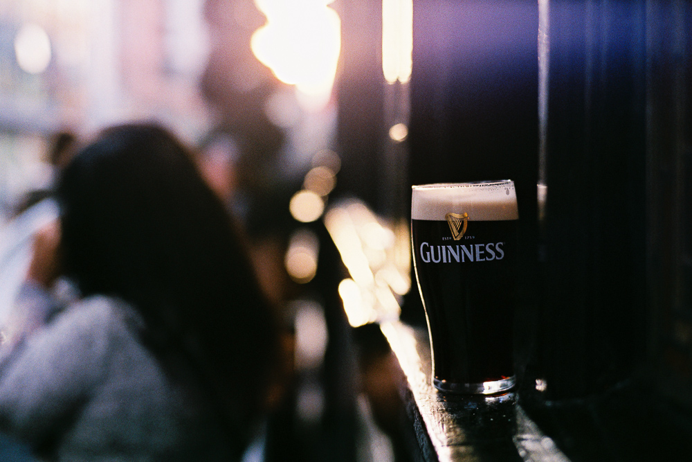 Guinness (Dublin 2015), Leica M2, Zeiss C Sonnar 50mm f/1.5 @ f/2, Fuji Xtra 400