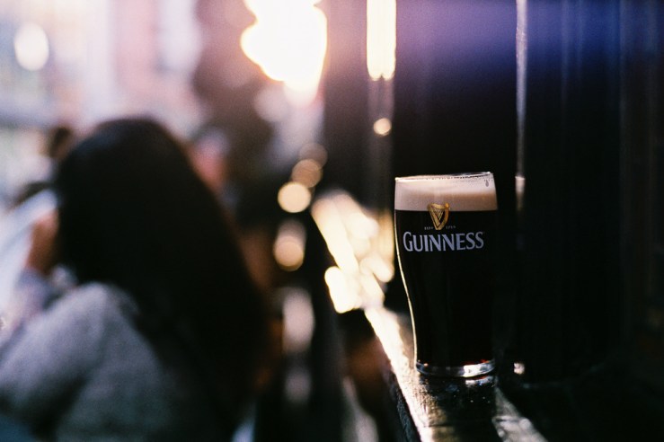 Guinness (Dublin 2015), Leica M2, Zeiss C Sonnar 50mm f/1.5 @ f/2, Fuji Xtra 400