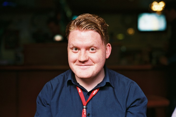 After work (Dublin 2015), Leica M2, Zeiss C Sonnar 50mm f/1.5 @ f/2, Fuji Xtra 400